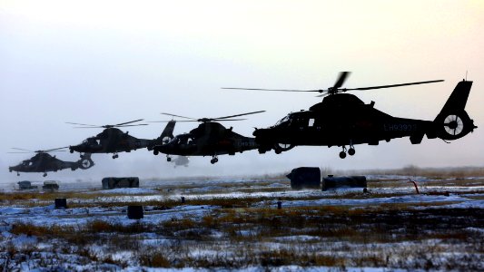 Z-9 Light Attack Helicopters