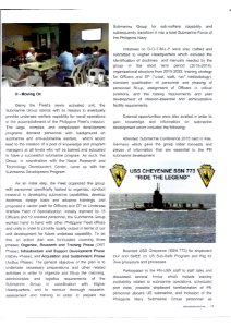 Reporting for Duty: Submarine Group, Fleet's Newest Unit on the Move by Capt. Alfonso F. Torres Jr. (PN-GSC) p. 2 of 4 photo