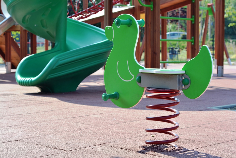 Swing fun children