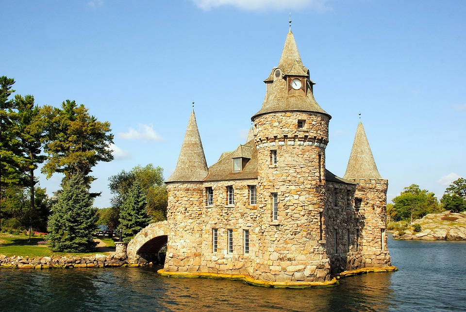 Castle architecture residence