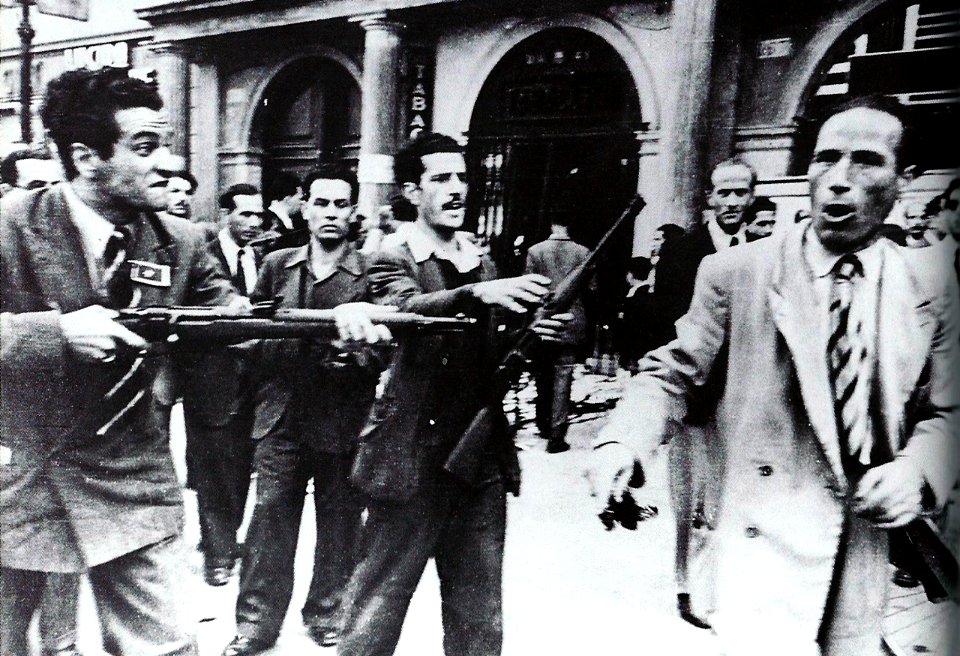 Roma 1944 odio a los fascistas