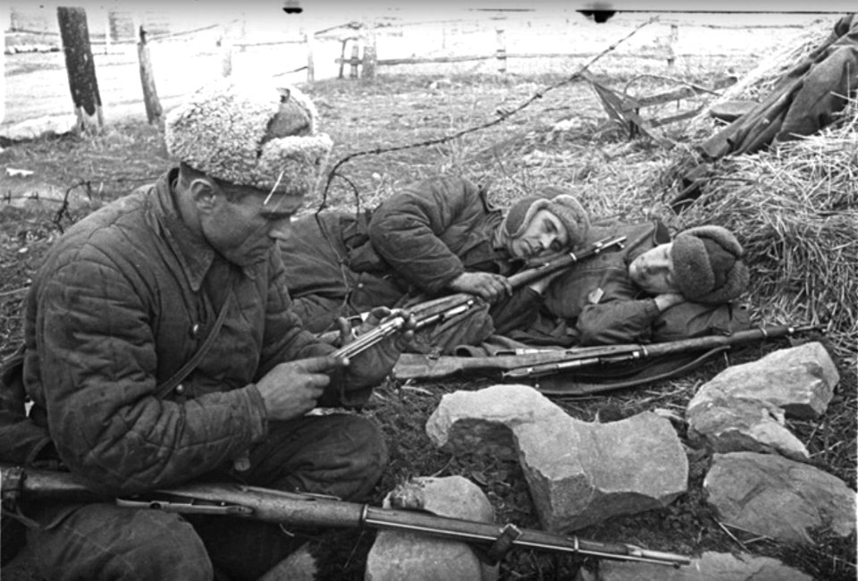 Marzo, 1945. Descanso
