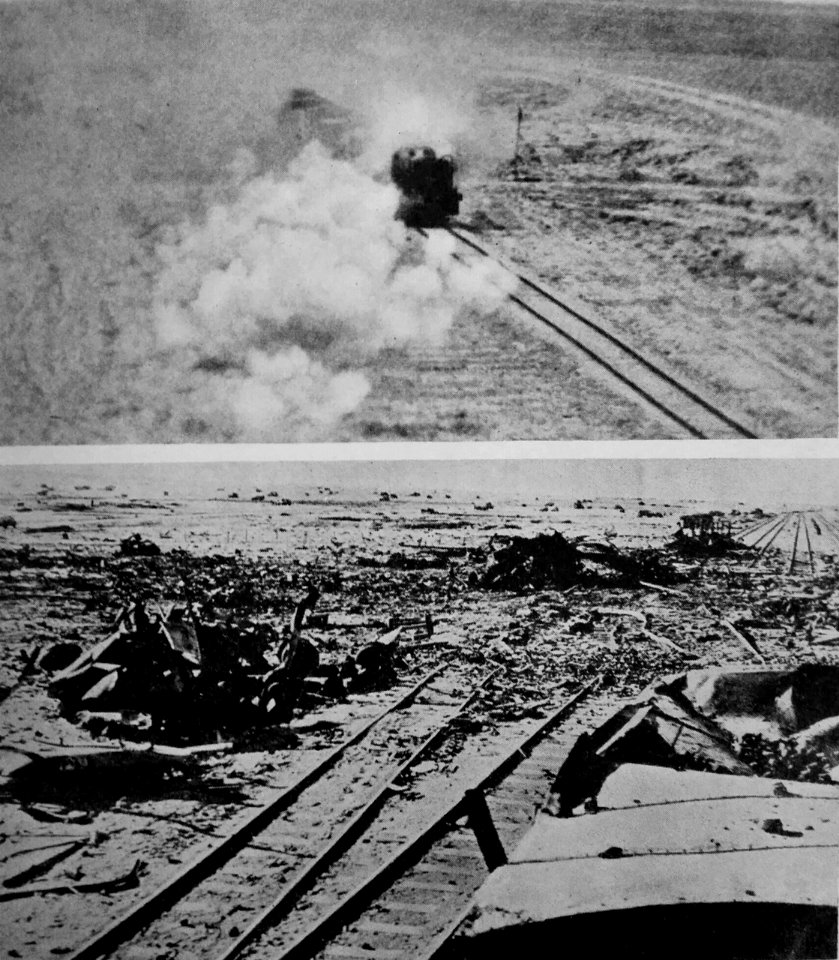 13 Noviembre 1942. Destrucción de las líneas de abastecimiento de Rommel