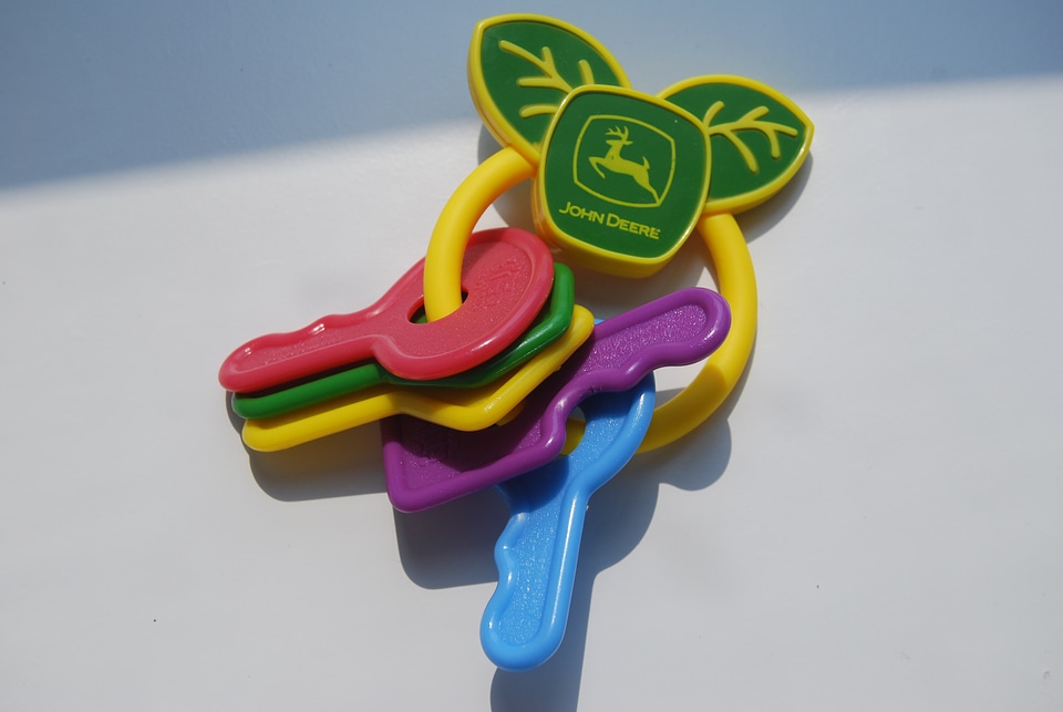 Color teethers baby products