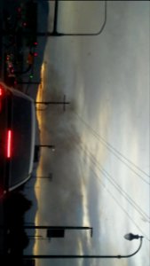 smoke in the sky