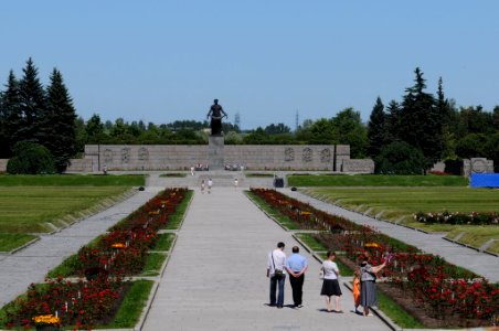 Segunda Guerra - Cementerio Piskarovskoie en Leningrado