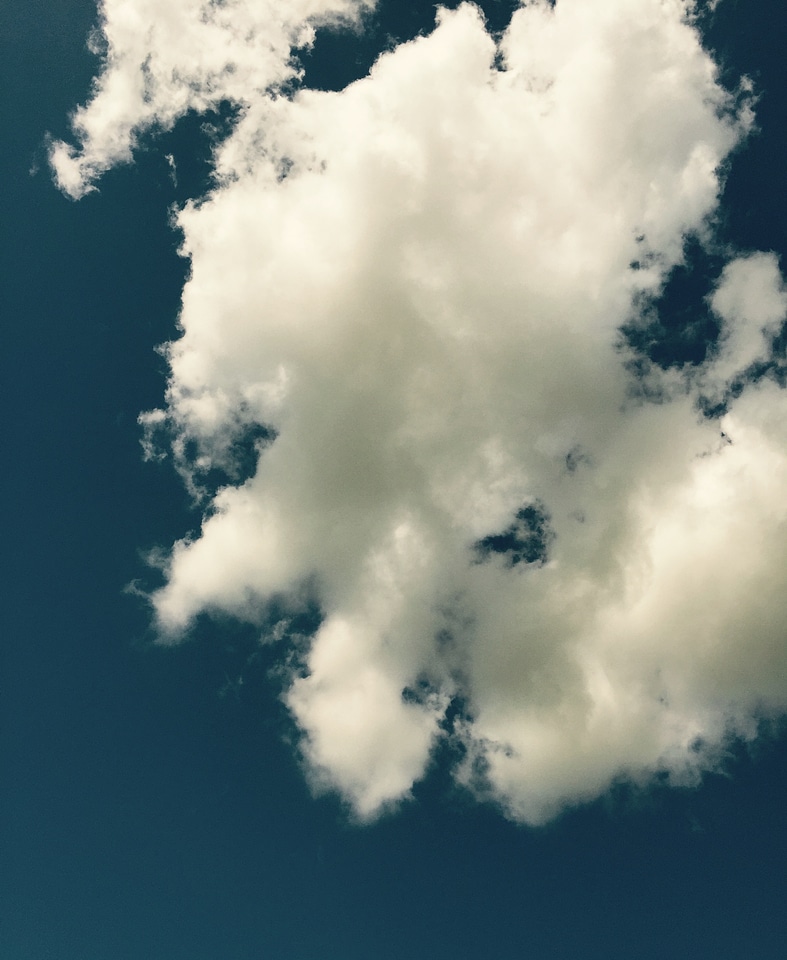 The sky landscape blue