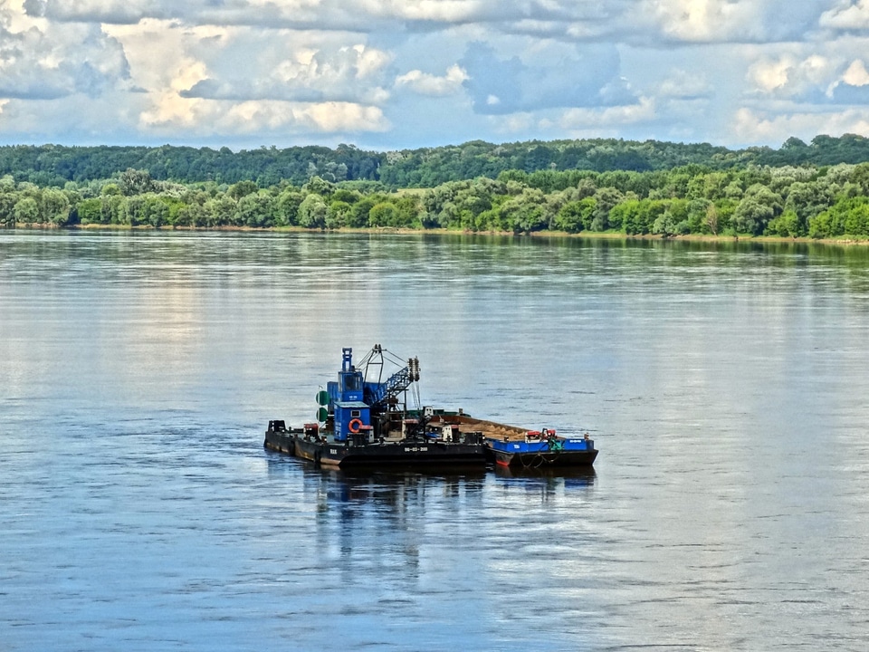 Ship vessel river