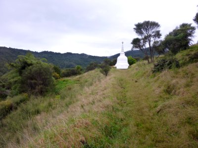 path leading to stupa