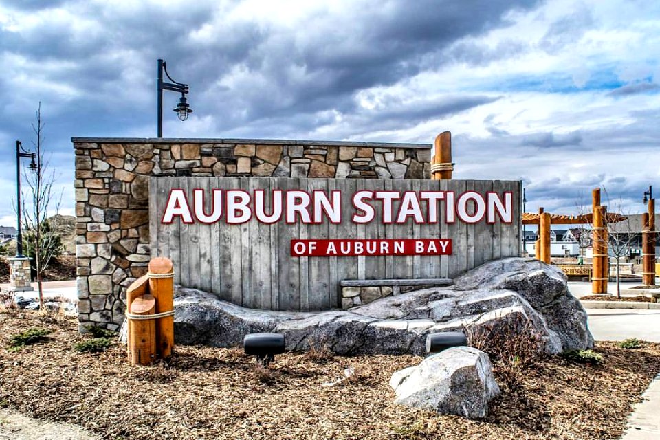 Auburn Bay SE, Calgary AB ☺ #yyc #calgary #alberta #canada #auburnbay #auburnbayyyc