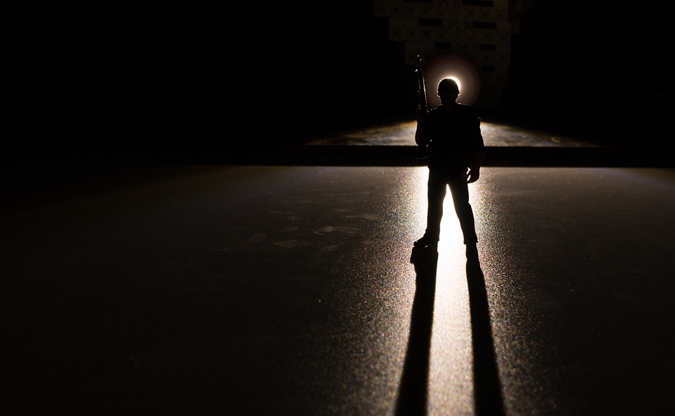Backlighting toys doll
