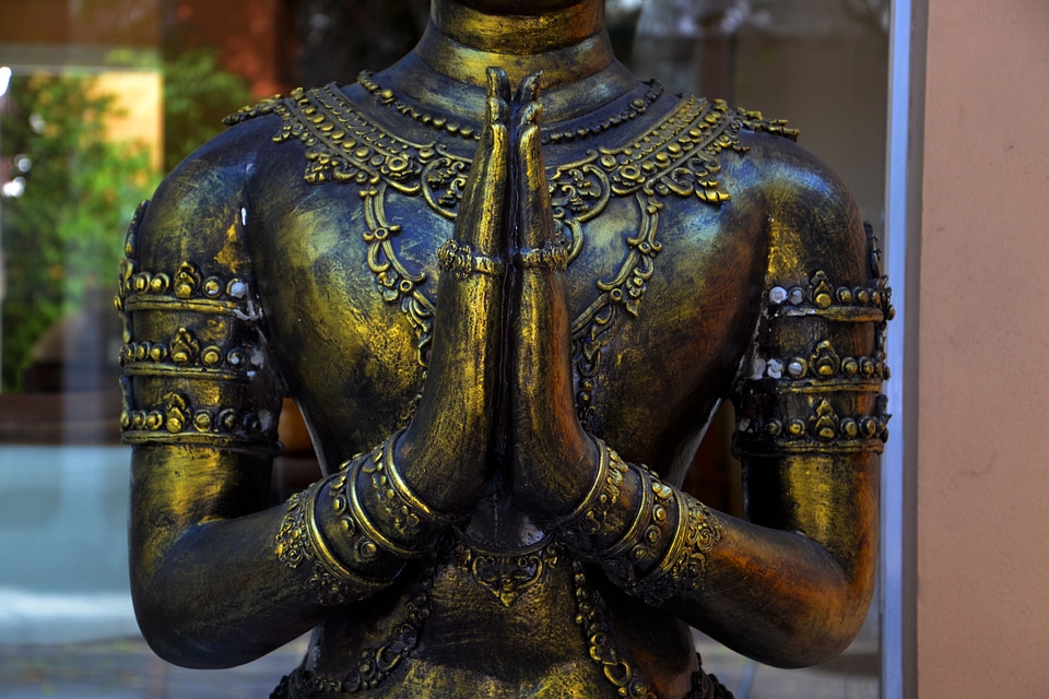 Statue religion buddhism photo