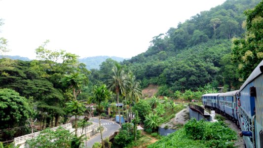 Kollam - Shenkottai railway photo