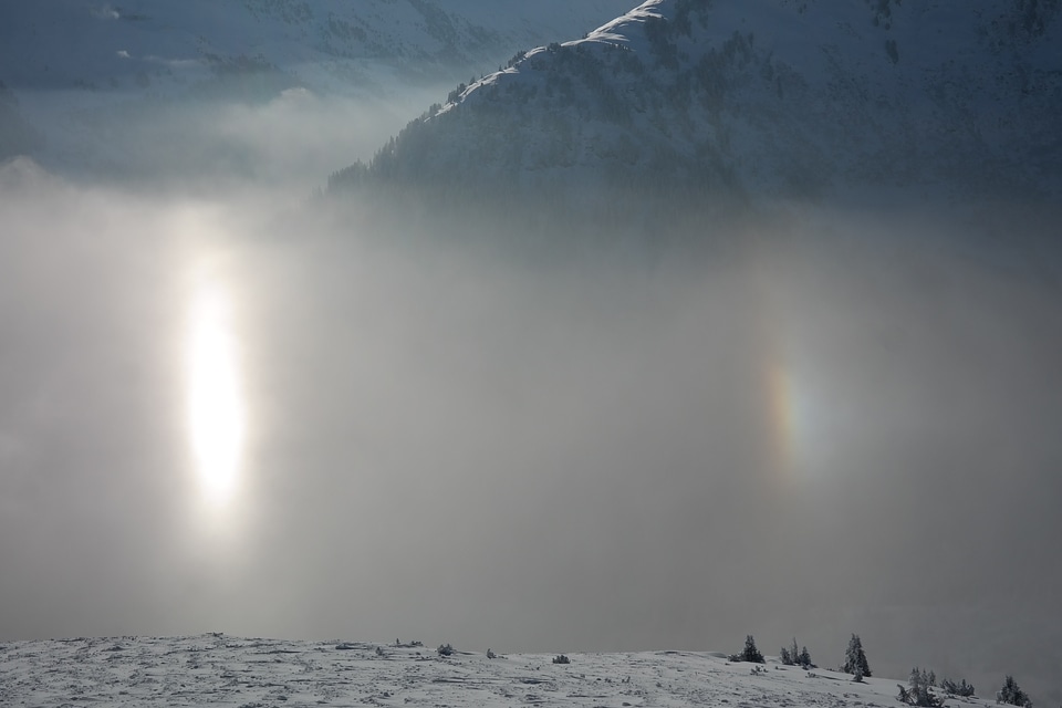 Suns double sun winter