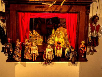 puppets in the museum (ústí nad labem)