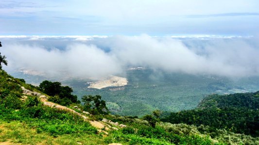 View From Yercaud Hill station - mining & processing magnesite minerals in Salem Region photo