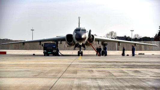 H-6K Bomber Read for Take Off