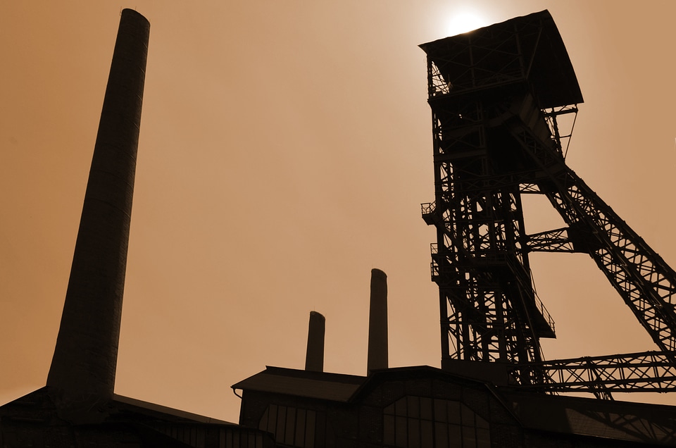 Extraction the jindřich mining tower mine