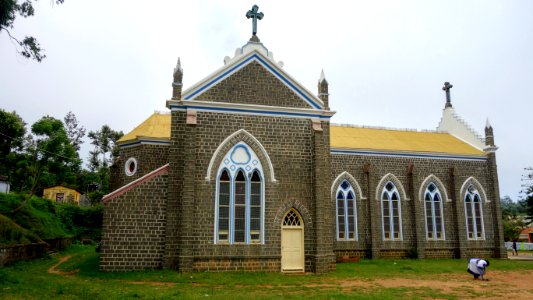 Sacred Heart Church, Yercaud, Tamilnadu, India. photo
