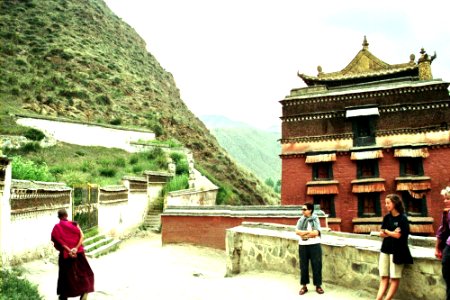 Monasterio de Labrang, Xiahe, Tibet photo