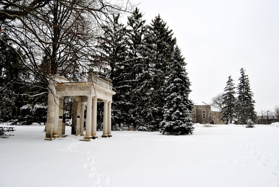 Winter - The Portico