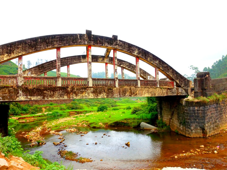 Collapsed bridge @ Periyavara,  Munnar #kerala #flood  2018