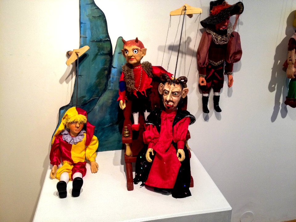 puppets in the museum (ústí nad labem)