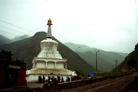 Stupa en Langmusi