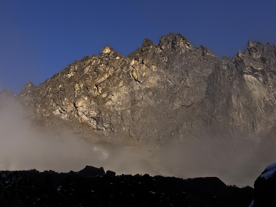 Nature fog tatra mountains