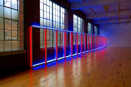 I love Dan Flavin's art a lot, and so can you