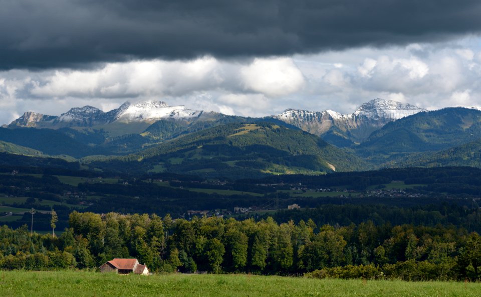 View on Dent de Lys