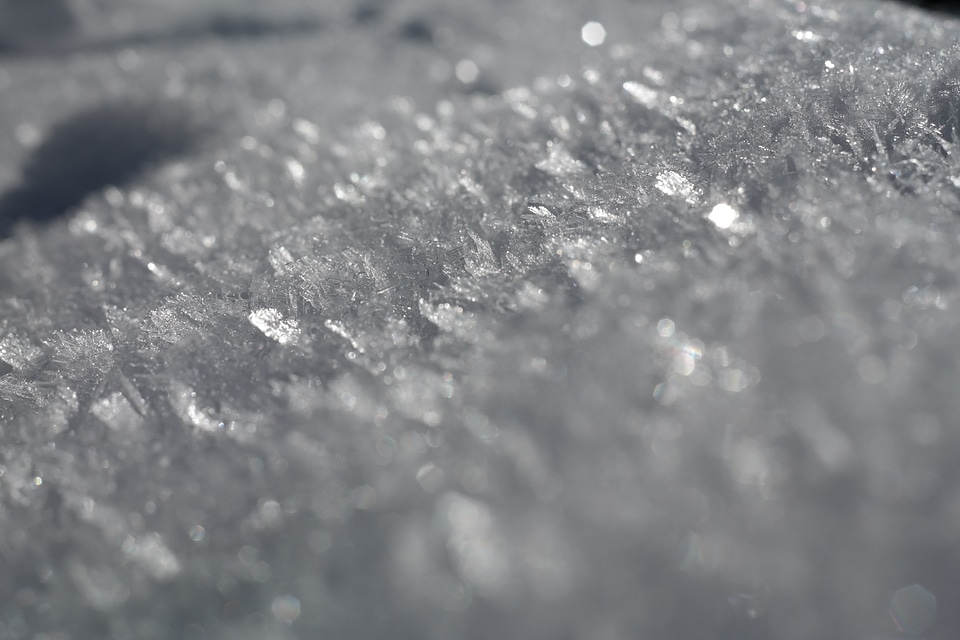 Winter crystals cold