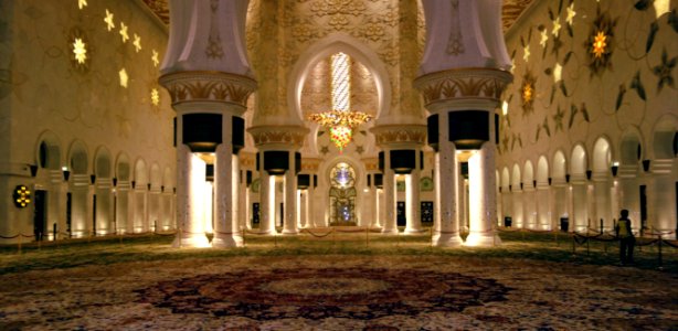 Grand mosque Abu dhabi photo