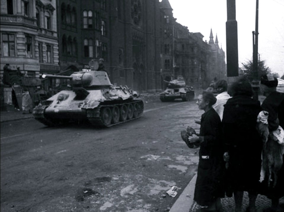 1945. Ingreso del Ejército Rojo a Alemania