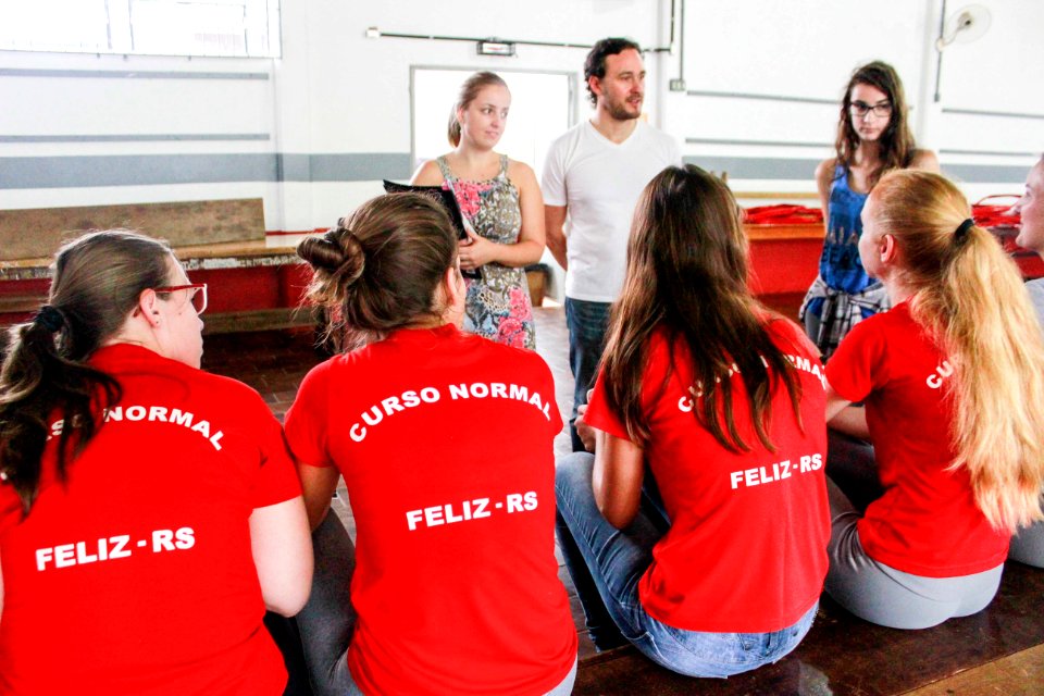 Palestra na Escola Jacob Milton | Feliz