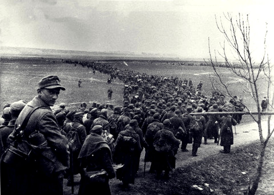 1945 - Prisioneros alemanes