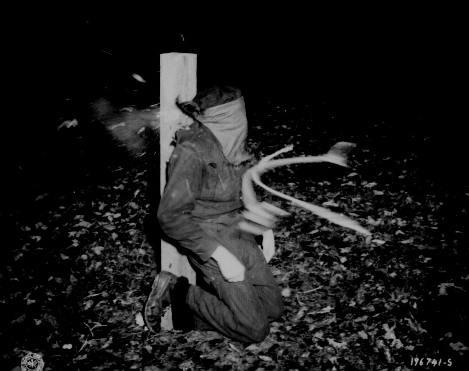 Noviembre 21, 1944 - Colaborador con alemanes cae frente al pelotón de fusilamiento