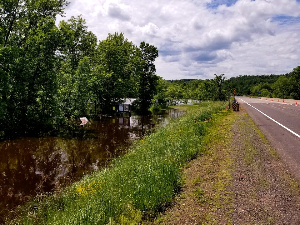 CoxD ThayersLanding JuneFloodAtLanding 20180619 vpr