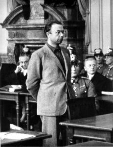 20 Jul 1944 - Oficial Albrecht von Hagen, condenado y ejecutado ese día. Operación Valquiria