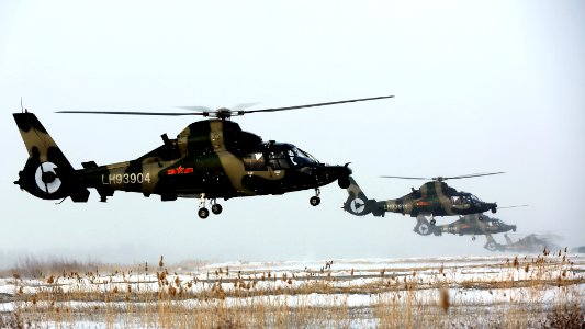 Z-9 Light Attack Helicopters