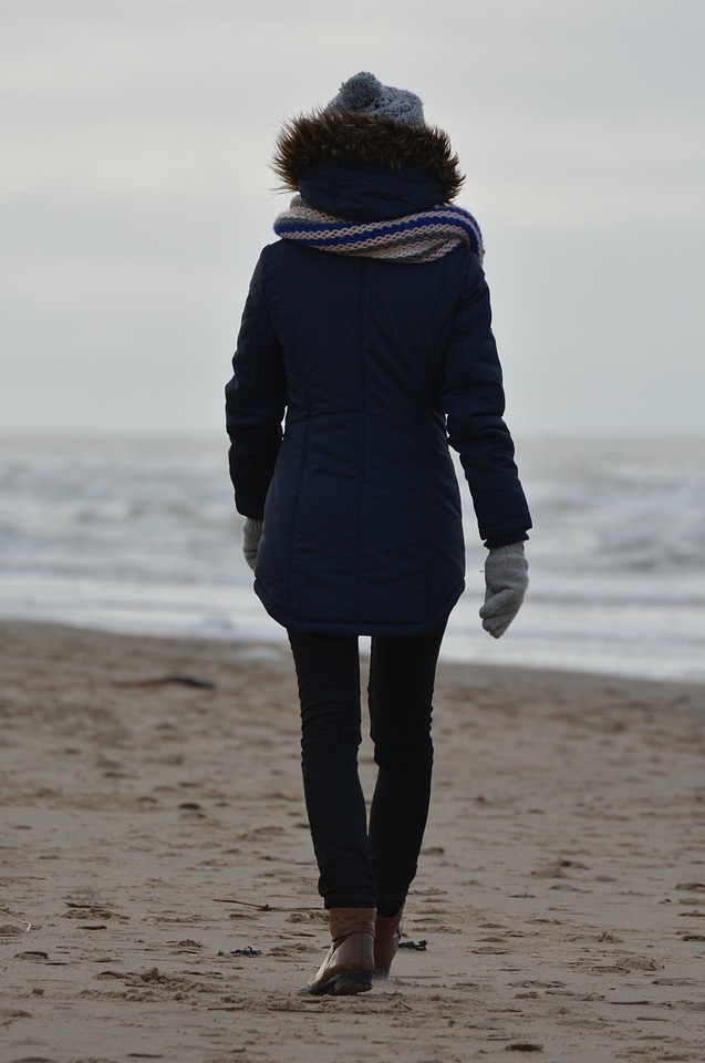 People woman winter clothing