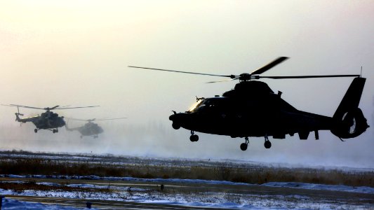 Z-9 Light Attack Helicopters