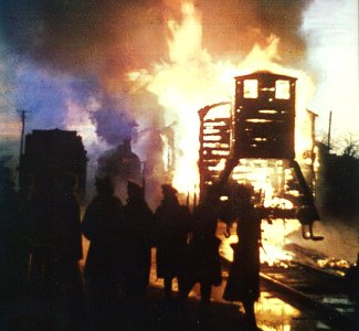 1944 - Incendios de los alemanes en Lituania