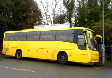 pj56ywa coach outside ramsgate railway station 15th december 2014