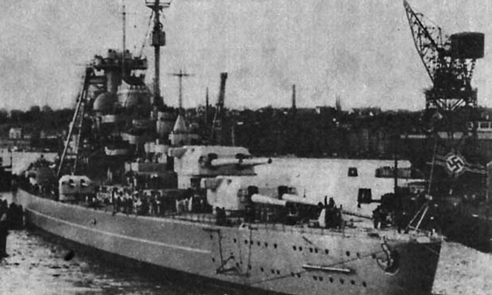 1938 - Acorazado Bismarck, hundido en su primer viaje