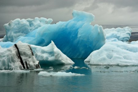 Iceberg, Jokulsarlon, Iceland photo