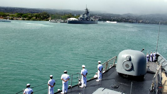 BRP Bonifacio Arriving at RIMPAC 2018