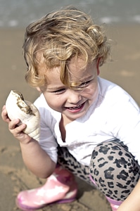 Sea girl sand