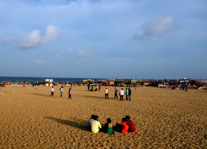 Besant Nagar beach photo
