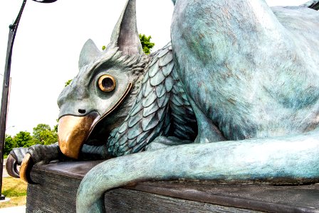 Gryphon Statue photo